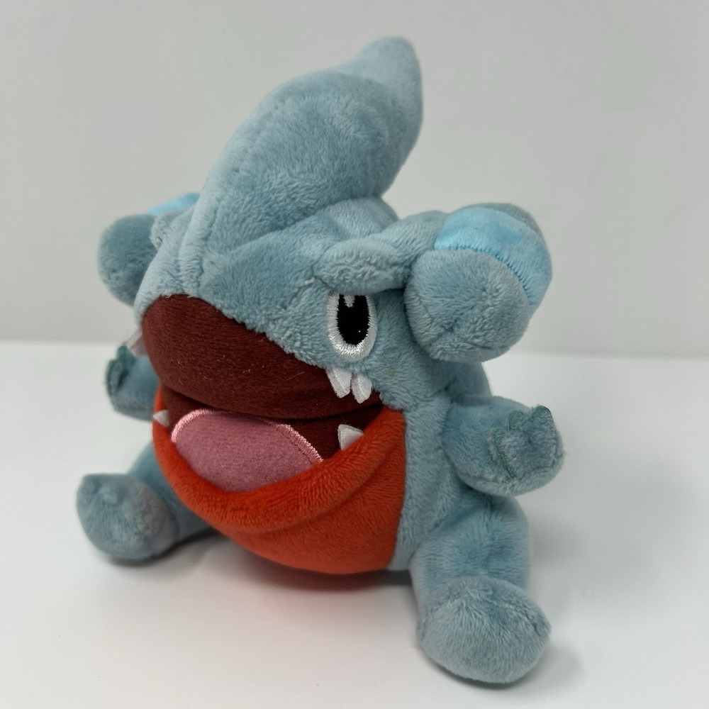 Pokemon Center Fukamaru Gible Plush 5" Soft Stuffed Toy Pocket Monster